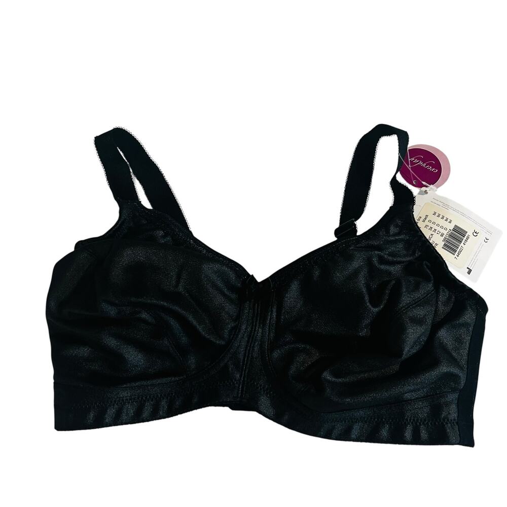 Amoena Rita Wireless Free Bra Size 34D NWT Black - Picture 2 of 6